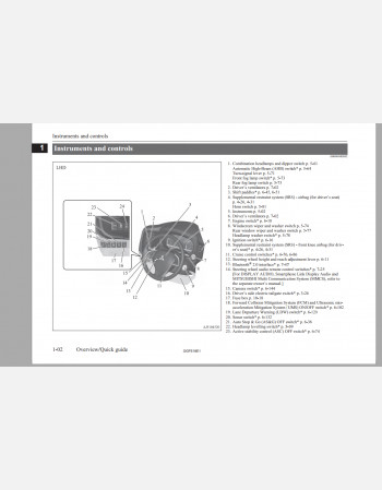 2016 - 2018 mitsubishi outlander owners manual
